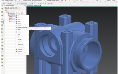 NX CAM – Paralelno generiranje
